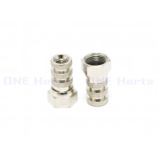 RG58SI3C2V 3C旋入式接頭 3C旋入式接頭 加防水環身軀加厚 3C2V 同軸電纜線鳳梨頭 CCTV 數位監控攝影設備 RG58